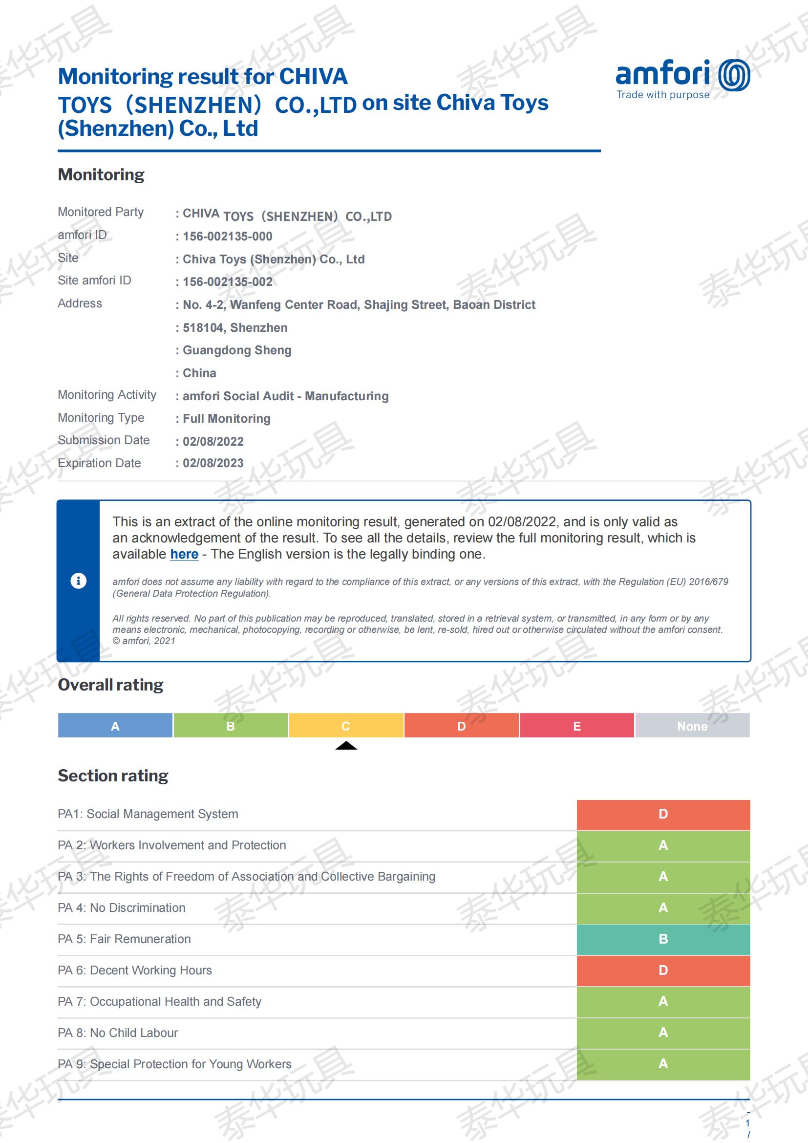 BSCI 報告